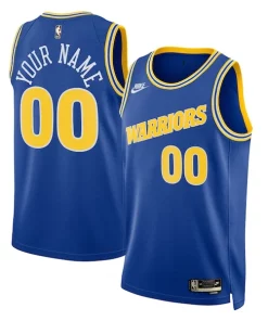 Golden State Warriors Nike Unisex 2022/23 Custom Swingman Jersey Commémoratif Classic Edition Blue