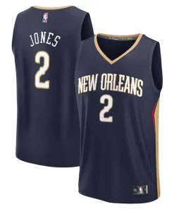 Herbert Jones New Orleans Pelicans Youth Fast Break Replica Player Jersey Classique Icon Edition Navy