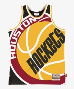 Houston Prime Rockets Hardwood Classics Blown Out Fashion Jersey Black