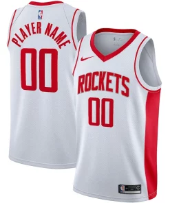 Houston Splendide Rockets Nike 2020/21 Swingman Custom Jersey Association Edition White