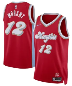 Ja Morant Memphis Grizzlies Nike Admirable Unisex 2024/25 Swingman Player Jersey City Edition Red