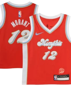 Ja Morant Memphis Grizzlies Nike Toddler 2024/25 Swingman Notable Player Jersey City Edition Red