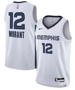 Ja Morant Memphis Grizzlies Splendide Nike Youth Swingman Jersey Association Edition White