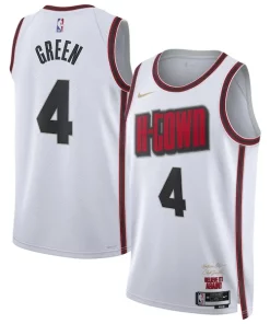 Jalen Green Houston Rockets Nike Prime Unisex 2024/25 Swingman Player Jersey City Edition White