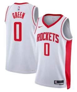 Jalen Green Houston Rockets Nike Swingman Jersey Association Edition White Splendide