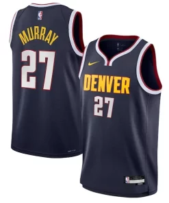 Jamal Murray Denver Nuggets Nike Youth Swingman Jersey Icon Edition Navy Exclusif