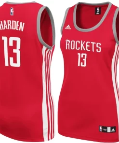 James Confortable Harden Houston Rockets adidas Women's Replica Jersey Red