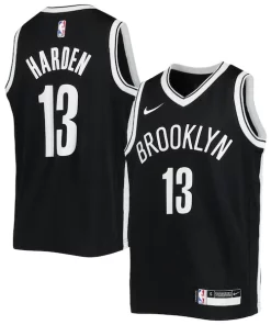 James Harden Brooklyn Nets Nike Youth Swingman Jersey Icon Edition Gracieux Black