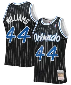 Jason Dashing Williams Orlando Magic 2001/02 Hardwood Classics Swingman Jersey Black
