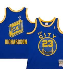 Jason Exquisite Richardson Golden State Warriors 2004/05 Hardwood Classics Swingman Jersey Royal