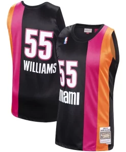 Jason Williams Miami Heat 2005/06 Moderne Hardwood Classics Swingman Jersey Black