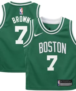 Jaylen Brown Boston Celtics Nike Preschool Swingman Player Stylish Jersey Icon Edition Kelly Green