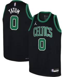 Jayson Tatum Boston Celtics Jordan Brand Youth Stylish Swingman Jersey Statement Edition Black
