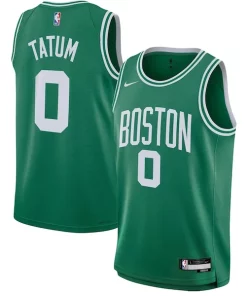 Jayson Tatum Boston Celtics Nike Youth Swingman Gracieux Jersey Icon Edition Kelly Green