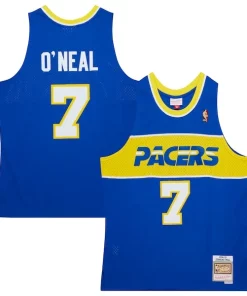 Jermaine O'Neal Indiana Exquisite Pacers 2004/05 Hardwood Classics Swingman Jersey Royal