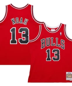 Joakim Noah Chicago Bulls 2013/14 Hardwood Classics Swingman Moderne Jersey Red