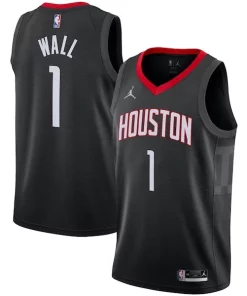 John Wall Houston Rockets Jordan Brand 2020/21 Swingman Jersey Statement Edition Classique Black