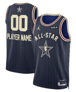 Jordan Brand Unisex 2024 NBA All Star Game Swingman Custom Jersey Navy Collectible