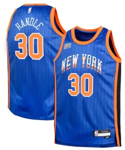 Julius Randle New York Knicks Nike Youth Swingman Replica Jersey Captivant City Edition Blue