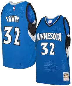 Karl Gracieux Anthony Towns Minnesota Timberwolves 2015/16 Swingman Jersey Blue