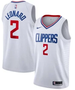 Kawhi Leonard LA Clippers Nike 2019/2020 Swingman Jersey Distingué Association Edition White