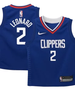 Kawhi Leonard LA Clippers Nike Preschool Dri Unique FIT Swingman Player Jersey Icon Edition Royal