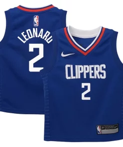 Kawhi Leonard LA Clippers Nike Toddler Exceptionnel Swingman Player Jersey Icon Edition Blue