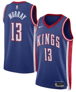 Keegan Collectible Murray Sacramento Kings Nike Unisex 2024/25 Swingman Player Jersey City Edition Blue
