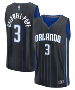 Kentavious Caldwell Pope Orlando Magic Youth Fast Break Charming Replica Player Jersey Icon Edition Black