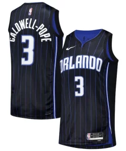 Kentavious Caldwell Pope Orlando Magic Splendide Nike Unisex 2024 Offseason Addition Nike Swingman Jersey Black