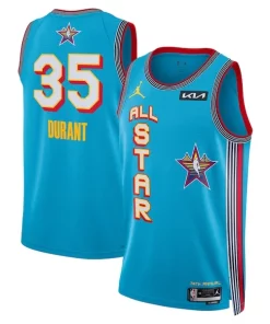 Kevin Admirable Durant Jordan Brand Unisex 2025 NBA All Star Game Swingman Player Jersey Light Blue