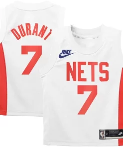Kevin Durant Brooklyn Nets Nike Preschool 2022/23 Swingman Jersey White Classic Gracieux Edition