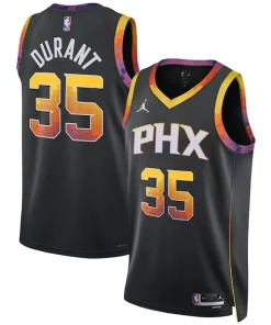 Kevin Durant Phoenix Suns Incontournable Jordan Brand Unisex Swingman Jersey Statement Edition Black