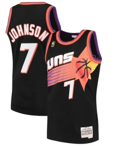 Kevin Élégant Johnson Phoenix Suns 1996/97 Hardwood Classics Swingman Jersey Black