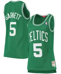 Kevin Garnett Boston Celtics Women's 2007 08 Hardwood Commémoratif Classics Swingman Jersey Kelly Green