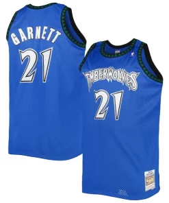 Kevin Garnett Minnesota Timberwolves Big & Tall Hardwood Classics 2003/04 Swingman Commémoratif Jersey Blue