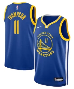 Klay Thompson Golden State Warriors Distingué Nike Youth Swingman Jersey Icon Edition Royal