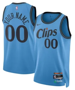 LA Clippers Admirable Nike Unisex 2024/25 Custom Swingman Jersey City Edition Light Blue