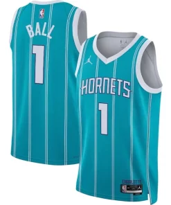 LaMelo Ball Charlotte Hornets Jordan Brand Unisex Captivant Swingman Jersey Icon Edition Teal/White
