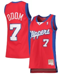 Lamar Odom LA Clippers Women's 2000/01 Hardwood Personalisable Classics Swingman Jersey Red
