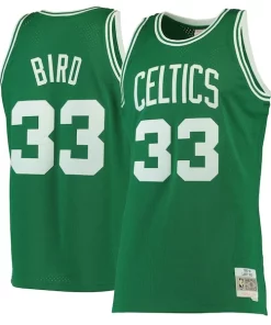 Larry Bird Boston Celtics Hardwood Classics Swingman Jersey Kelly Green/White Charming