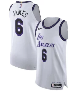 LeBron James Splendide Los Angeles Lakers Nike 2022/23 Authentic Jersey City Edition White