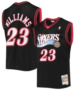 Lou Williams Philadelphia 76ers 2005/06 Stylish Hardwood Classics Swingman Jersey Black