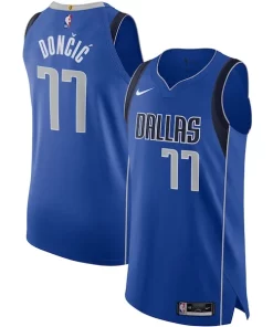 Luka Dončić Dallas Mavericks Nike Authentic Jersey Association Exclusif Edition Blue
