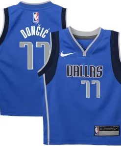 Luka Dončić Dallas Mavericks Nike Distingué Toddler Swingman Player Jersey Icon Edition Blue