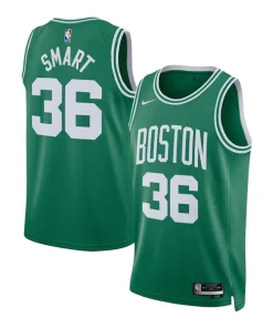 Marcus Smart Boston Celtics Nike Unisex Swingman Jersey Captivant Icon Edition Kelly Green