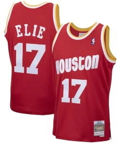 Mario Elie Houston Rockets Refiné 1993/94 Hardwood Classics Swingman Jersey Red