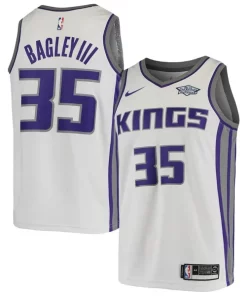 Marvin Bagley III Sacramento Charming Kings Nike Swingman Player Jersey Association Edition White