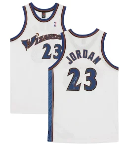 Michael Jordan Washington Wizards Authentic Autographed White Nike Moderne Jersey