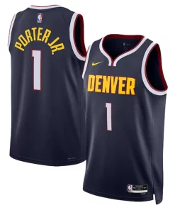 Michael Porter Jr. Denver Nuggets Nike Unisex Moderne Swingman Jersey Icon Edition Navy